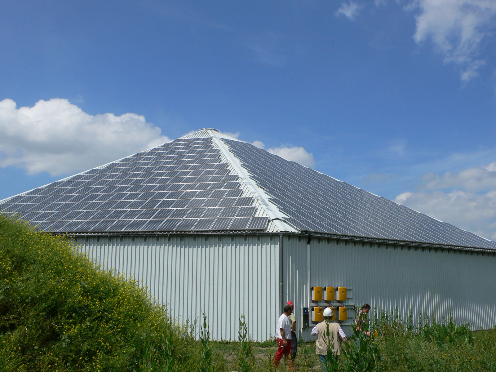 gewerbliche Photovoltaik-Anlage